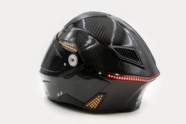 COMBO - X1 Motorcycle Smart LED HELMET & GEN2 Motorcycle Smart LED Backpack-FREE Visor of Choice! ($250 SAVINGS!) (NORTH & SOUTH AMERICA VERSION)