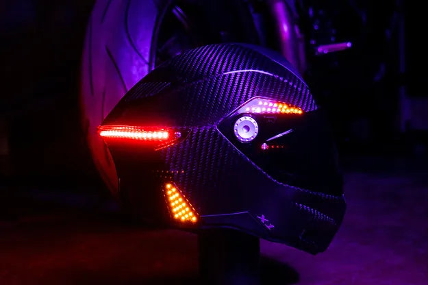 COMBO - X1 Motorcycle Smart LED HELMET & GEN2 Motorcycle Smart LED Backpack-FREE Visor of Choice! ($250 SAVINGS!) (NORTH & SOUTH AMERICA VERSION)